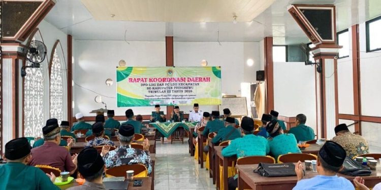 Rakorda LDII Pringsewu gelar penguatan peran PC dan PAC. Foto: LINES.