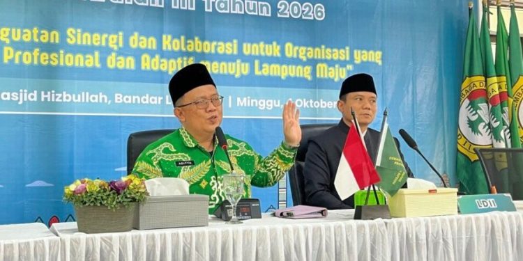 DPW LDII Lampung menggelar Rakorwil. Foto: LINES.