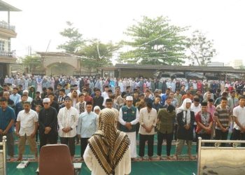 Kabut Asap Menyelimuti Palembang, Warga LDII Gelar Salat Istisqa