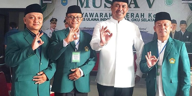 DPD LDII Ogan Komering Ulu (OKU) Selatan menghadiri Musyawarah Daerah (Musda) V MUI Kabupaten OKU Selatan Tahun 2026. Foto: LINES