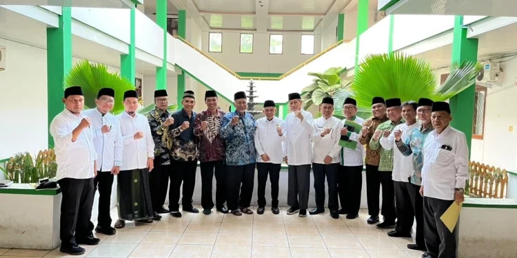Kantor Wilayah Kementerian Agama (Kanwil Kemenag) Provinsi Banten menggelar Rapat Koordinasi Penguatan Lembaga Keagamaan dan Organisasi Kemasyarakatan (Ormas) Islam se-Provinsi Banten. Foto: LINES